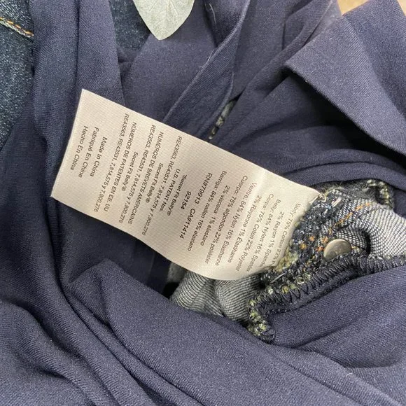 Motherhood Maternity Indigo Blue Boot Cut Petite Extra Small - Picture 3 of 13